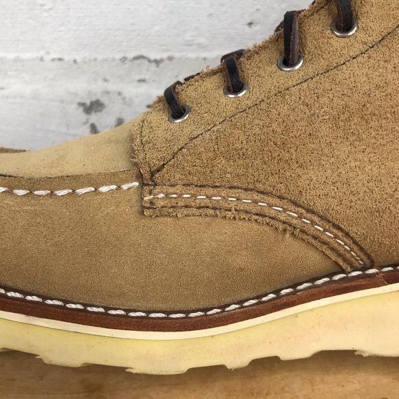 Red Wing Shoes Womens 9.5B Classic Moc Boots 2nds - Picture 14 of 14